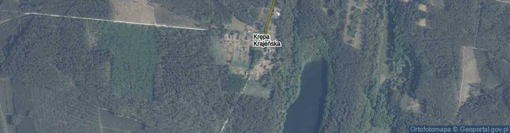 Zdjęcie satelitarne Krępa Krajeńska ul.